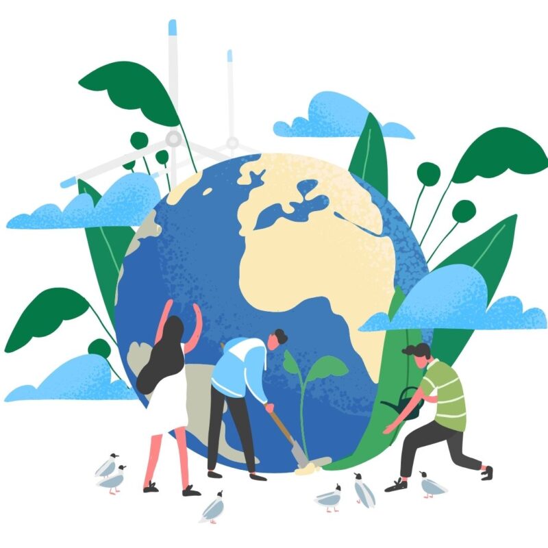 Sostenibilidad alumnos azul