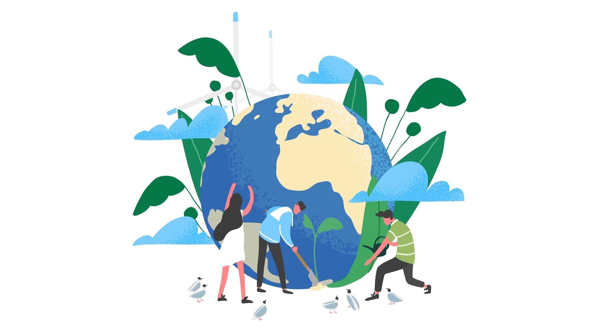 Sostenibilidad alumnos azul