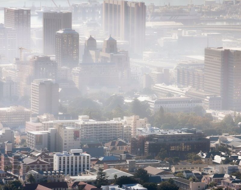 contaminación urbana